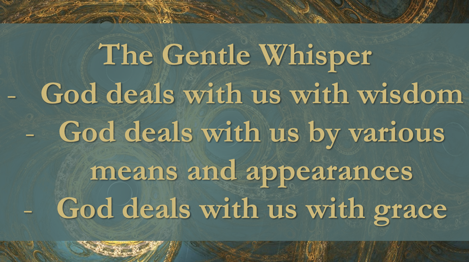 The Gentle Whisper